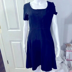 Brooks Brothers navy blue dress short sleeve size 6